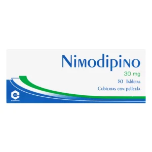 NIMODIPINO 30 MG - CAJA x 30 TAB REC.
