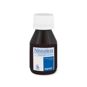 NISTATINA 100.000 UI/ML SUSP ORAL - FCO x 60 ML