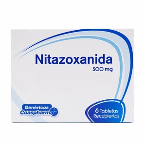NITAZOXANIDA 500 MG - CAJA x 6 TAB