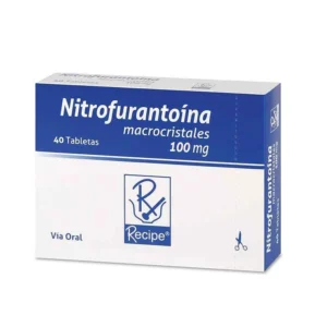 NITROFURANTOINA 100 MG - CAJA x 40 TAB