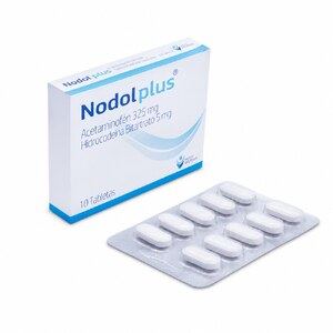 NODOL PLUS 325 MG/5 MG - CAJA x 10 TAB