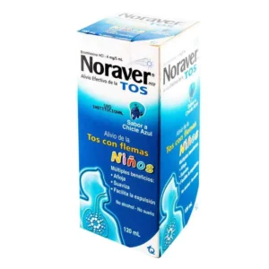 NORAVER TOS NIÑOS CHICLE - FCO x 120 ML (LAB MK)