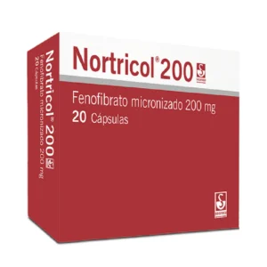 NORTRICOL 200 MG - CAJA x 20 CAP