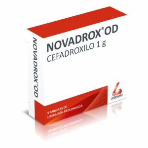 NOVADROX OD 1 GR - CAJA x 5 TAB