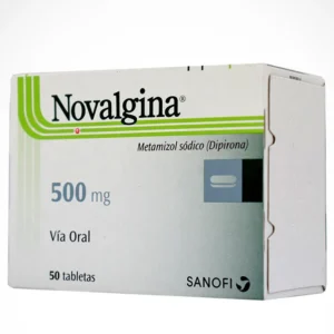 NOVALGINA 500 MG - CAJA x 50 TAB