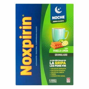 NOXPIRIN F CALIENTE NOCHE - CAJA x 6 SOB - PANELA LIMÓN