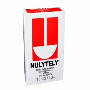 NULYTELY 105 GR POLVO PARA SLN ORAL - CAJA x 4 SOB. x 109.6 GR SABOR CEREZA