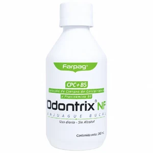 ODONTRIX NF ENJUAGUE BUCAL SIN ALCOHOL - FCO x 180 ML