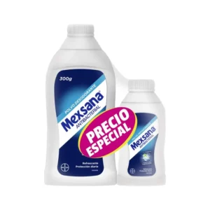 OFERTA TALCO MEXSANA POLVO DESOD. ANTIBACT. - DUOPACK  1 FCO x 300 G + 1 FCO x 85 G - PRECIO ESPECIAL
