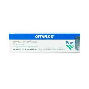 OFTAFLOX UNG OFT - TUBO x 5 GR