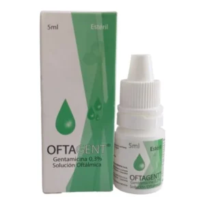 OFTAGENT (GENTAMICINA) 0.3% SLN OFT - FCO x 5 ML