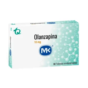 OLANZAPINA 10 MG - CAJA x 30 TAB. ORODISPERSABLES