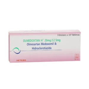 OLMEDOXTAN H 20 MG + 12.5 MG - CAJA x 30 TAB