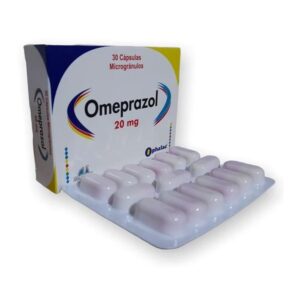 OMEPRAZOL 20 MG - CAJA x 30 CAPS CON MICROGRANULOS