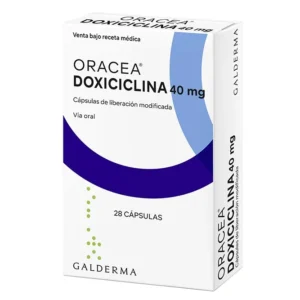ORACEA CAP DE LIBERACION 40 MG x 28