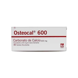 OSTEOCAL 600 MG - CAJA x 30 TAB