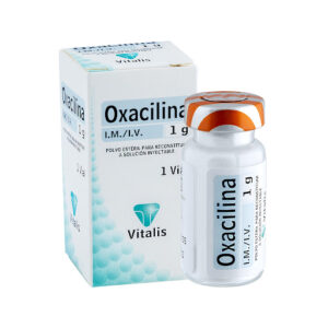 OXACILINA 1 GR POLVO SLN INY - CAJA x 1 FCO VIAL