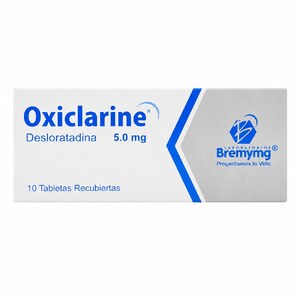 OXICLARINE 5.0 MG - CAJA x 10 TAB