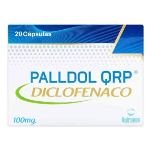 PALLDOL QRP 100 MG - CAJA x 20 CAP DE LIB. PROLONG. (DICLOFENACO)