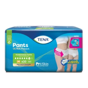 PAÑAL TENA PANTS ULTRA TALLA M INCONTINENCIA FUERTE - PQTE x 20 UND