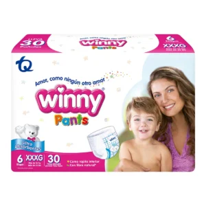 PAÑAL WINNY PANTS ETAPA 6 / XXXG - BOLSA x 30 PAÑALES