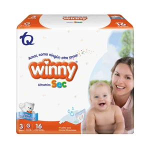 PAÑAL WINNY ULTRAT/SEC ETAPA 3 - BOLSA x 16 PAÑALES