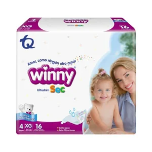 PAÑAL WINNY ULTRAT/SEC ETAPA 4 - BOLSA x 16 PAÑALES