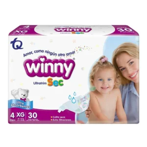PAÑAL WINNY ULTRAT/SEC ETAPA 4 - BOLSA x 30 PAÑALES