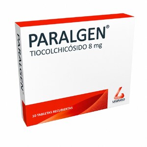 PARALGEN 8 MG - CAJA x 10 TAB