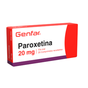 PAROXETINA 20 MG - CAJA x 20 TAB