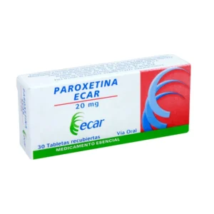 PAROXETINA 20 MG - CAJA x 30 TAB