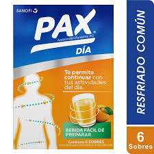 PAX DIA GRANULADO - CAJA x 6 SOBRES