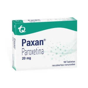 PAXAN 20 MG - CAJA x 10 TAB
