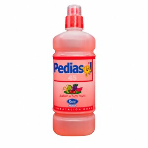 PEDIASOL 45 MEQ SLN ORAL - FCO x 500 ML - SABOR TUTTI FRUTTI