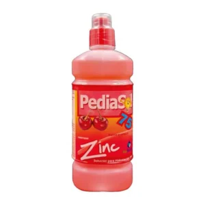 PEDIASOL ZINC 75 SLN ORAL - FCO x 500 ML - SABOR CEREZA