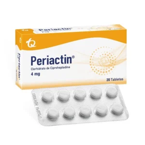 PERIACTIN 4 MG - CAJA x 20 TAB