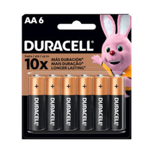 PILA DURACELL ALCALINA AA - RYSTA x 6 PARES