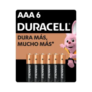 PILA DURACELL ALCALINA AAA - RYSTA x 6 PARES
