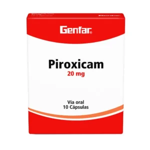 PIROXICAM 20 MG - CAJA x 10 TAB