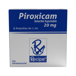 PIROXICAM 20 MG/ML SLN INY - CAJA x 5 AMP