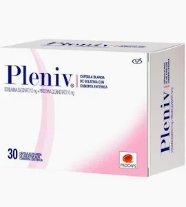 PLENIV 10 MG + 10 MG - CAJA x 30 CAPS BLANDAS