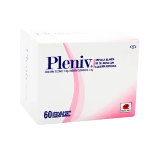 PLENIV 10 MG + 10 MG - CAJA x 60 CAPSULAS