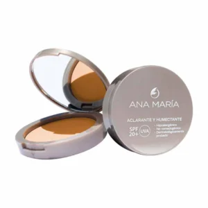 POLVO FACIAL COMPACTO SPF 20 + CANELA ACLARANT. & HTE CON POLVO DE ARROZ ACIDO HIALU. & SEPIWHITE - ESTUCHE x 15 GR
