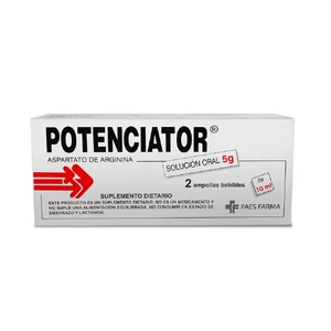 POTENCIATOR 5 GR - CAJA x 2 AMP BEBIBLES x 10 ML C/U