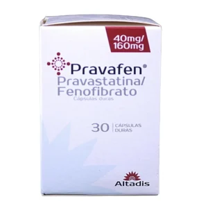 PRAVAFEN 40 MG/160 MG - FCO x 30 CAP DURAS