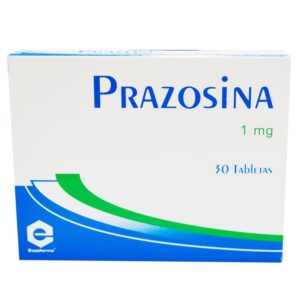 PRAZOSINA 1 MG - CAJA x 30 TAB