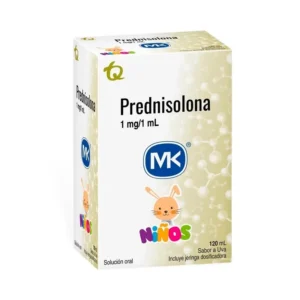 PREDNISOLONA 1 MG/ML JARABE - FCO x 120 ML SABOR UVA