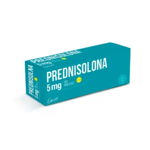 PREDNISOLONA 5 MG - CAJA x 100 TAB
