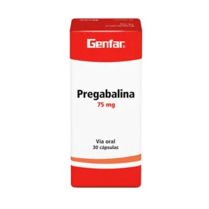 PREGABALINA 75 MG - CAJA x 30 CAP
