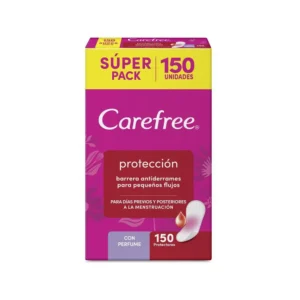 PROTECTORES CAREFREE ORIG REGULAR x 150 UND - SUPER OFERTA ESPECIAL